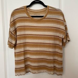 Striped American Eagle T-shirt